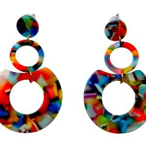 New Women's Colorful Fashion Dangle/Drop Earrings